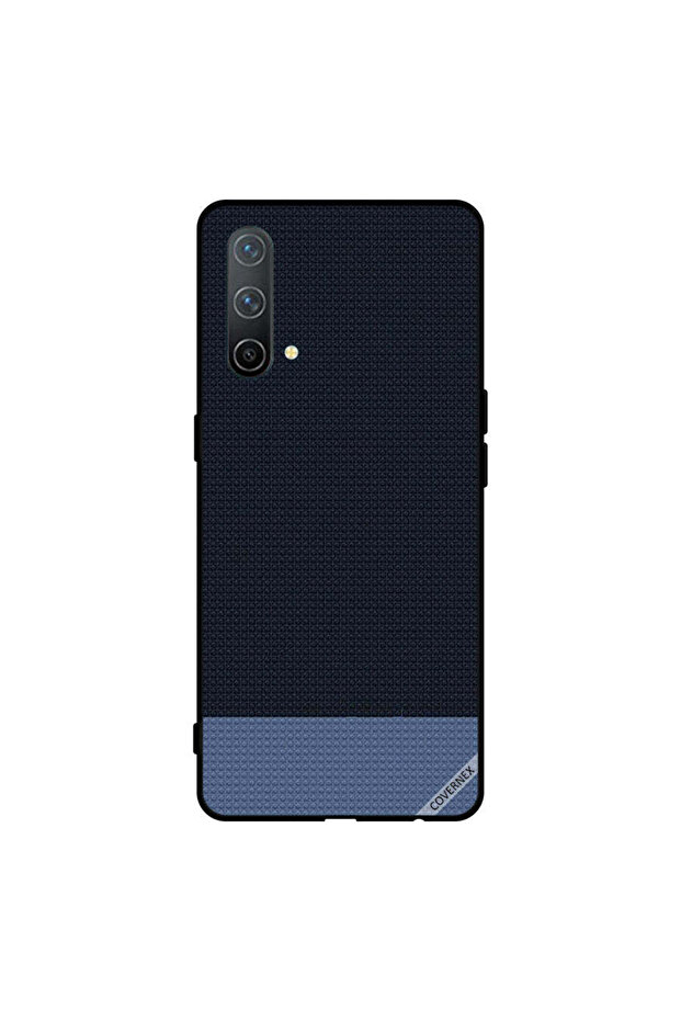 غطاء حماية لهاتف Oneplus Nord CE 5G بنقشة أشكال منقطة باللون الأزرق