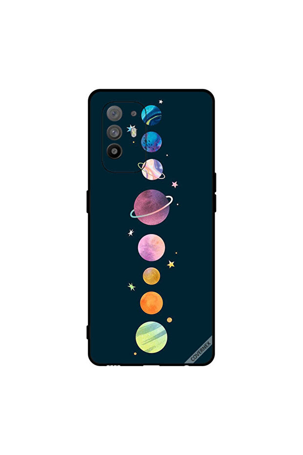 غطاء حماية لهاتف Oppo A95 - الفضاء والنجوم