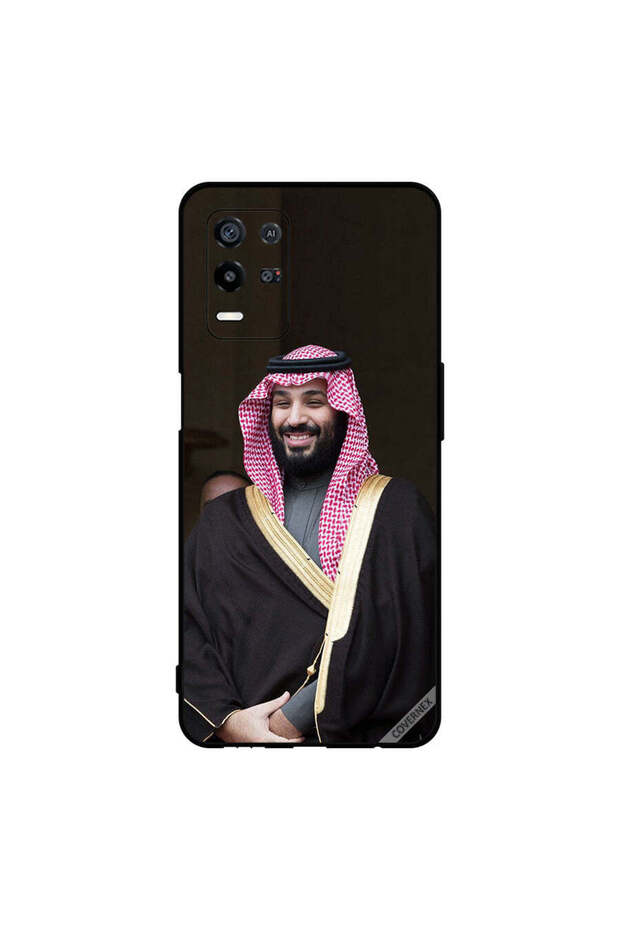 غطاء حماية لهاتف Oppo K9x محمد بن سلمان مبتسمًا