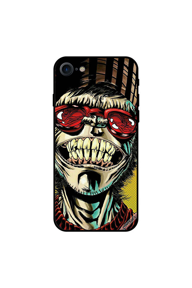 غطاء حماية لجهاز iPhone 8 بتصميم قرد أنيق - 1