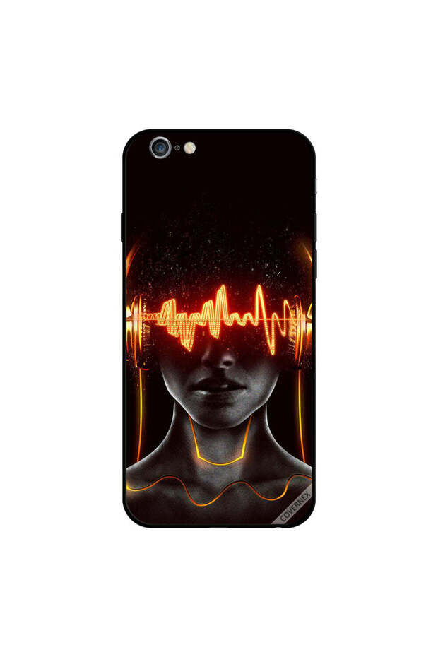 غطاء حماية لهاتف iPhone 6 - غطاء رأس ورأس ودماغ