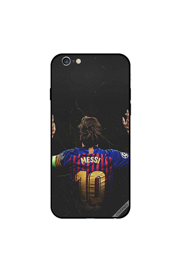 غطاء حماية لهاتف iPhone 6 بتصميم احتفال ميسي بأناقة