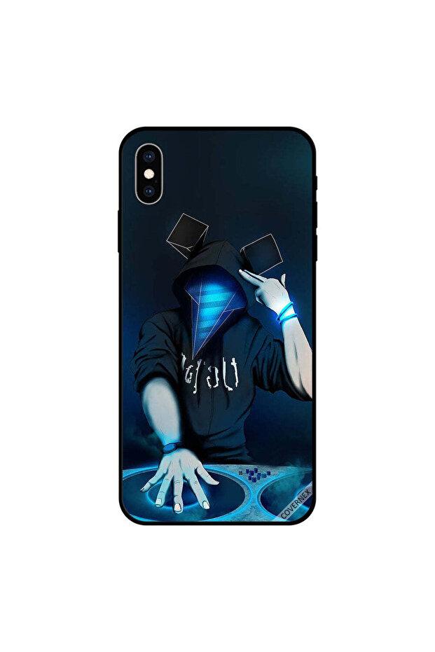 غطاء حماية لهاتف iPhone XS MAX بتصميم DJ Boy