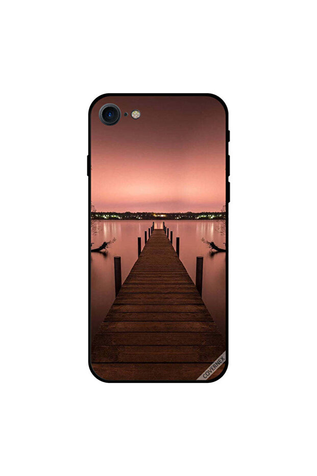 غطاء حماية لجهاز iPhone 8 بتصميم "مسار إلى البحر"