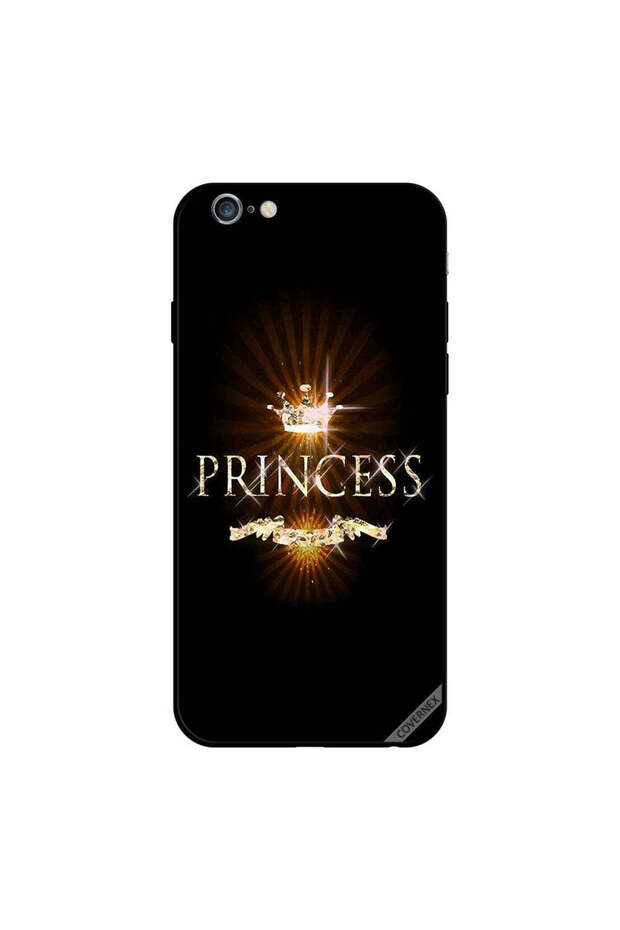 غطاء حماية لجهاز iPhone 6 بطبعة الأميرة المضيئة