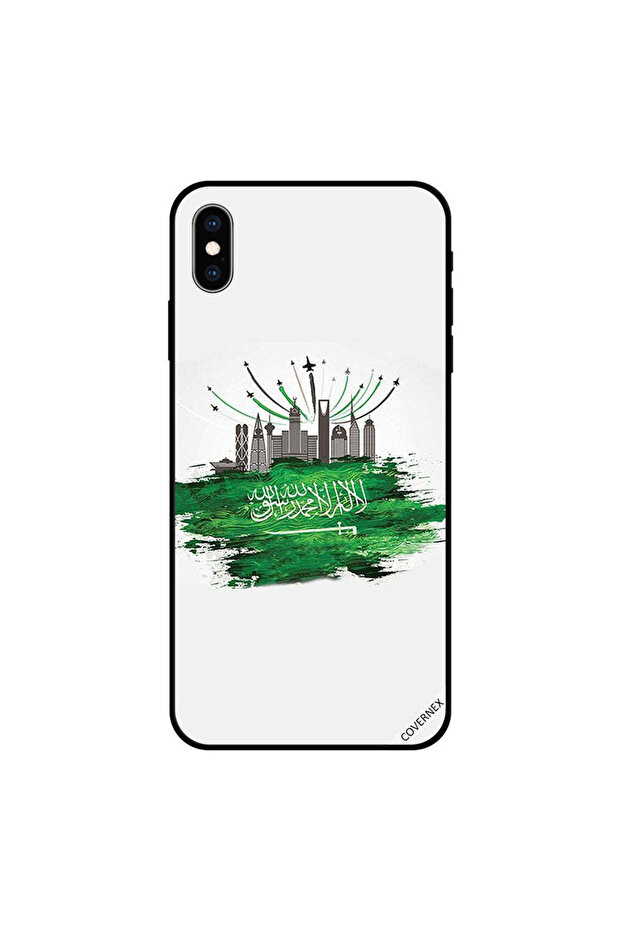 غطاء حماية iPhone X رسم المملكة العربية السعودية