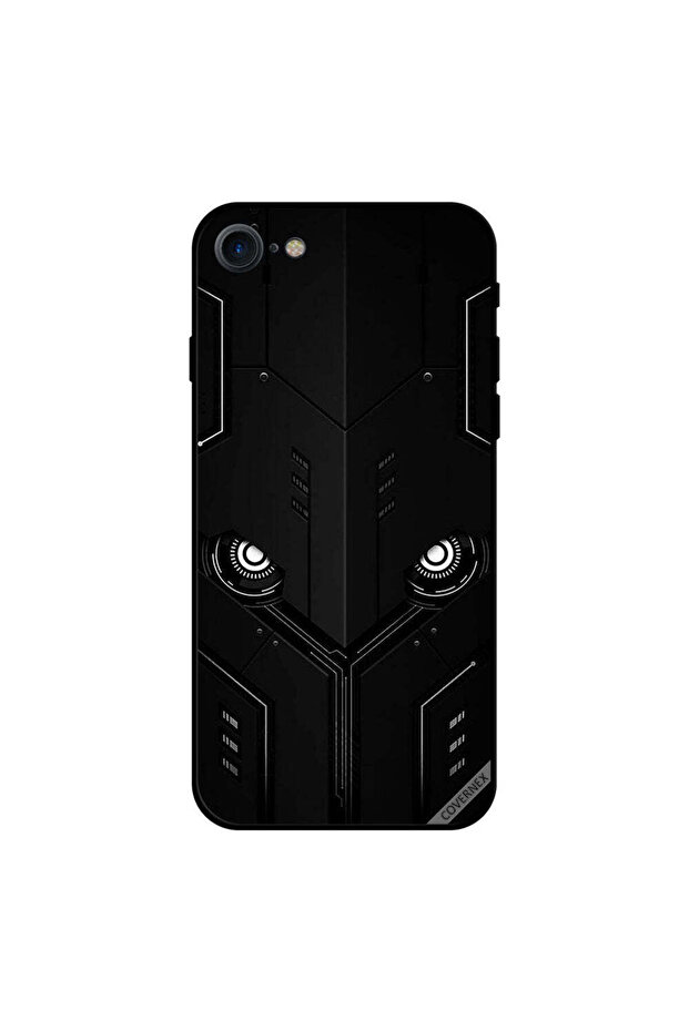 غطاء حماية لجهاز iPhone 7 بتصميم عيون البومة