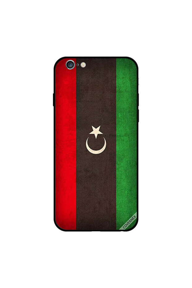 غطاء حماية لجهاز iPhone 6 Plus بعلم ليبيا العتيق