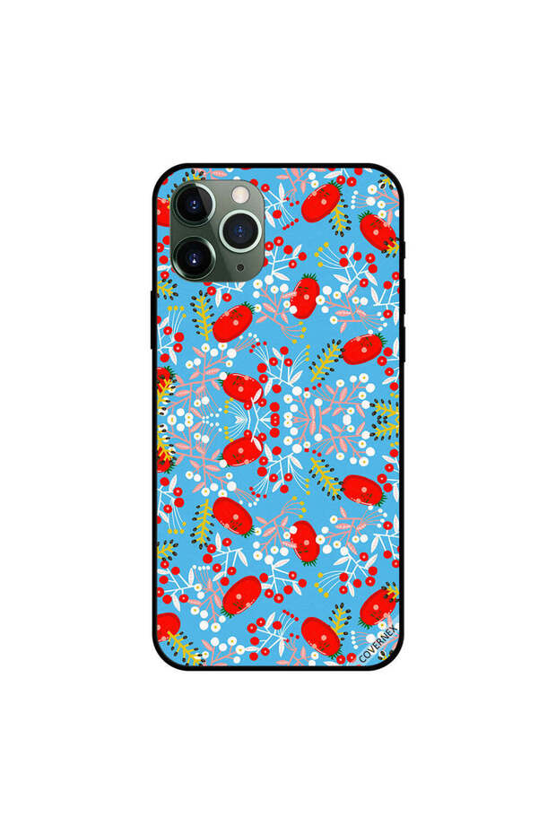 غطاء حماية لهاتف iPhone 11 Pro Max بنقشة Tomato Love