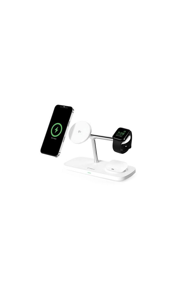 AirCharger Trio Pro Qi2/MagSafe Özellikli 15W iPhone/Android Özellikli 3’ü 1 Arada iPhone + App - 1