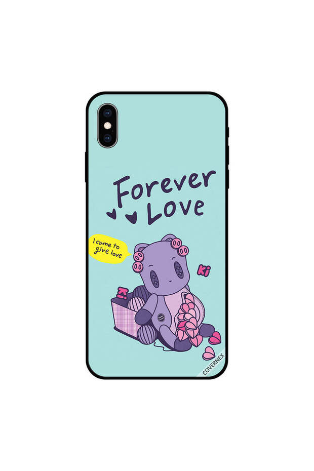غطاء حماية iPhone X - حب للأبد