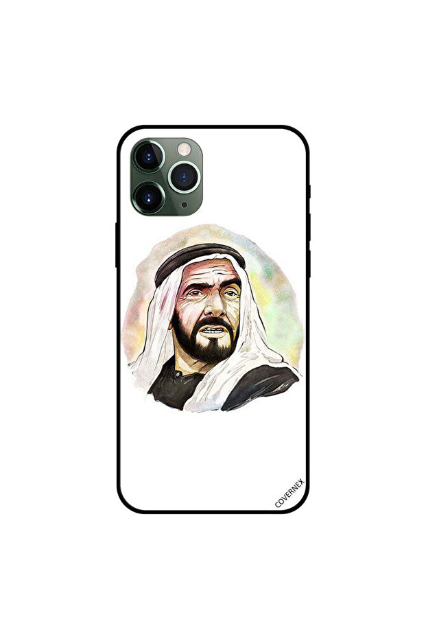 غطاء حماية لجهاز iPhone 11 Pro من تصميم زايد بينت آرت