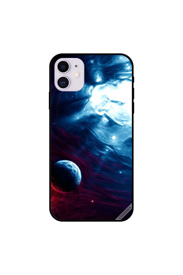 غطاء حماية لجهاز iPhone 11 بتصميم كوكب الماء