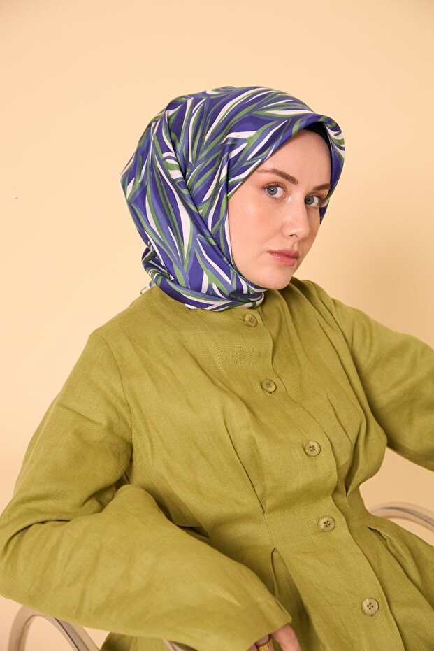 Twill İpek Eşarp 11472-01 - 7