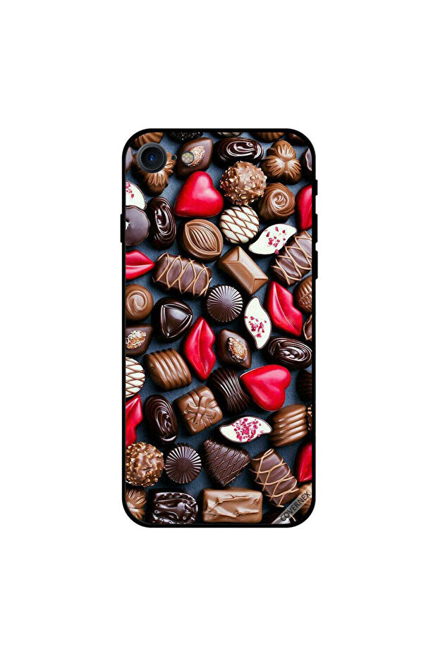 غطاء حماية آيفون 7 شوكولاتة - 1