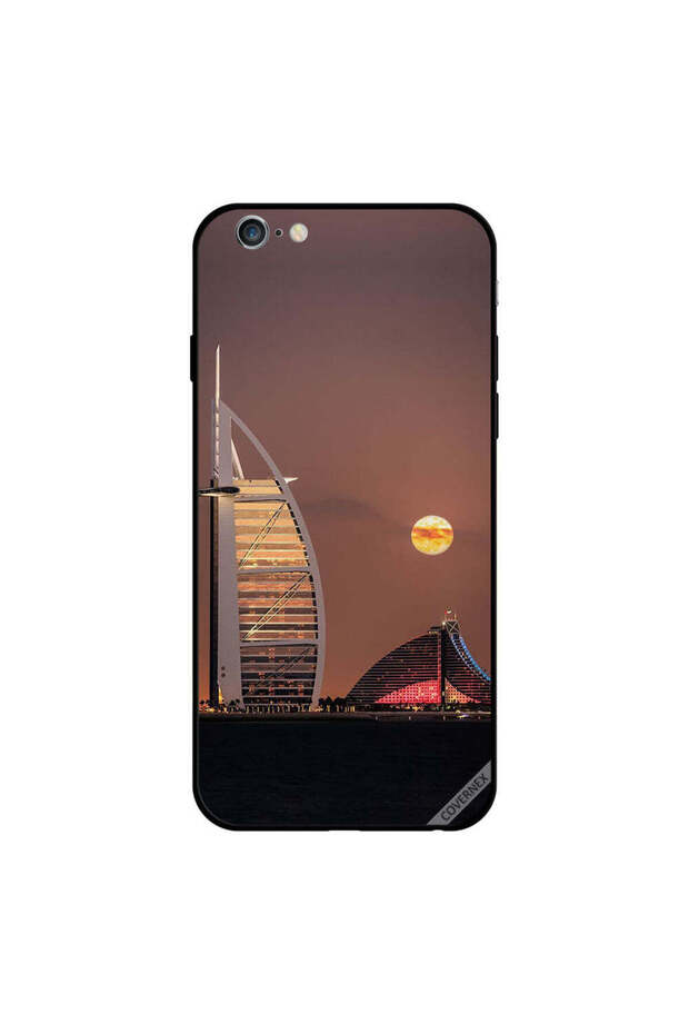 غطاء حماية لجهاز iPhone 6 Plus برج العرب في المساء