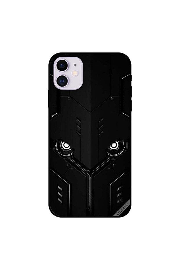 غطاء حماية لجهاز iPhone 11 بتصميم عيون البومة