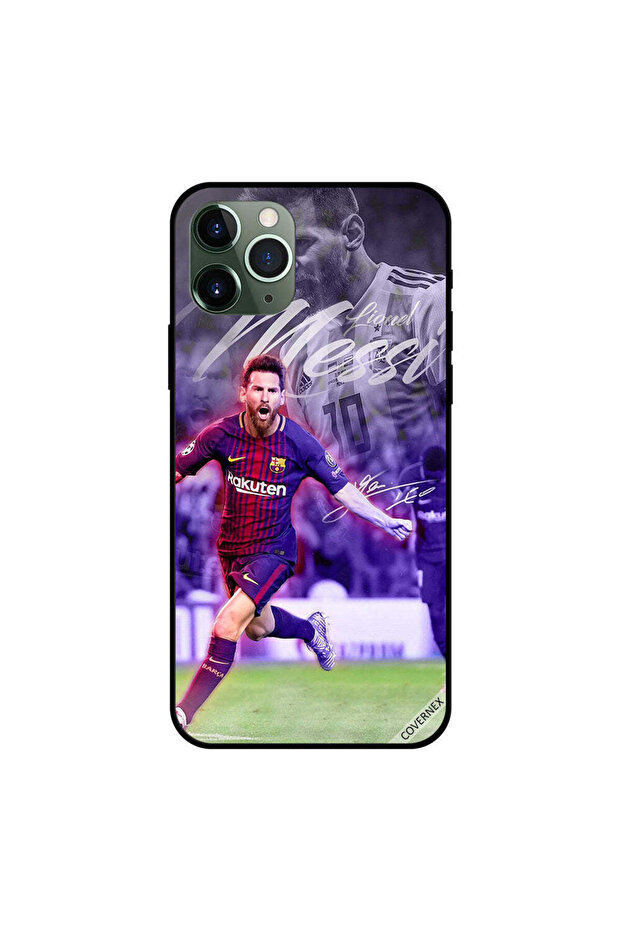 غطاء حماية لهاتف iPhone 11 Pro Max ميسي الملك