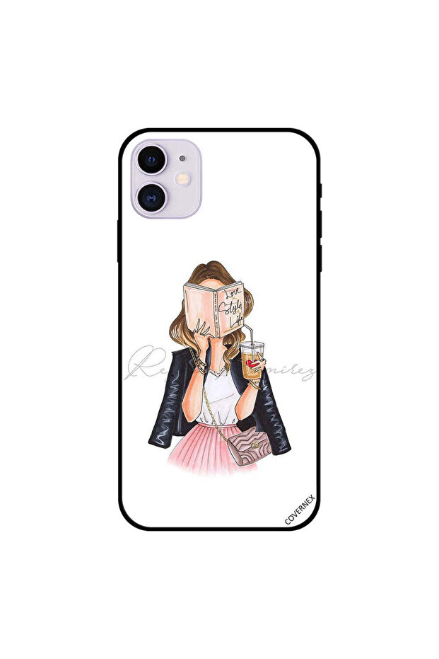 غطاء حماية لجهاز iPhone 11 - قراءة وحب وأسلوب حياة