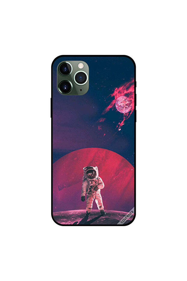 غطاء حماية لجهاز iPhone 11 Pro Max أمام القمر