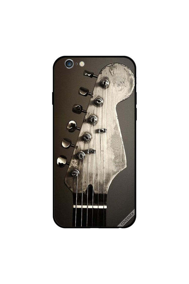 غطاء حماية لجهاز iPhone 6 بتصميم قمة الجيتار الكلاسيكي