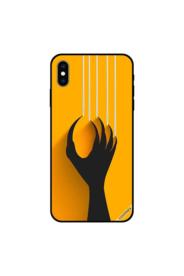 غطاء جراب iPhone X به خدش في اليد