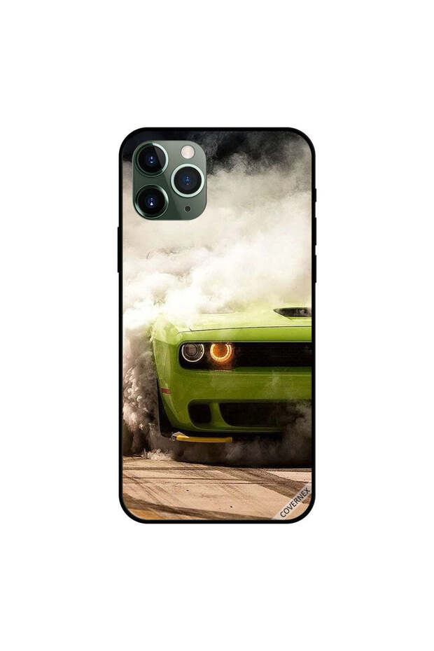 غطاء حماية لجهاز iPhone 11 Pro مع إضاءة Shelby Green