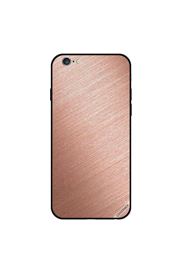 غطاء حماية لجهاز iPhone 6 بنمط خشبي لامع