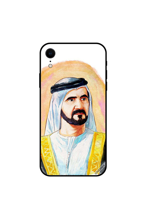 غطاء حماية لجهاز iPhone XR بتصميم الشيخ محمد