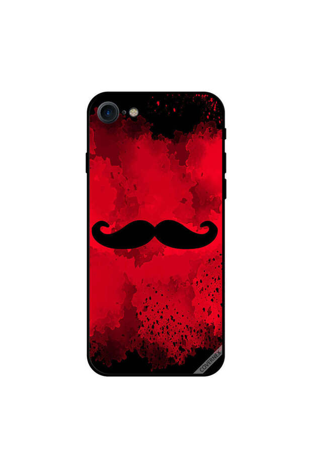 غطاء حماية لجهاز iPhone 8 باللون الأحمر من كوستاش BG