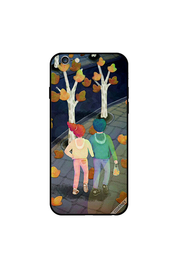 غطاء حماية لجهاز iPhone 6s Plus بتصميم Walk And Chat