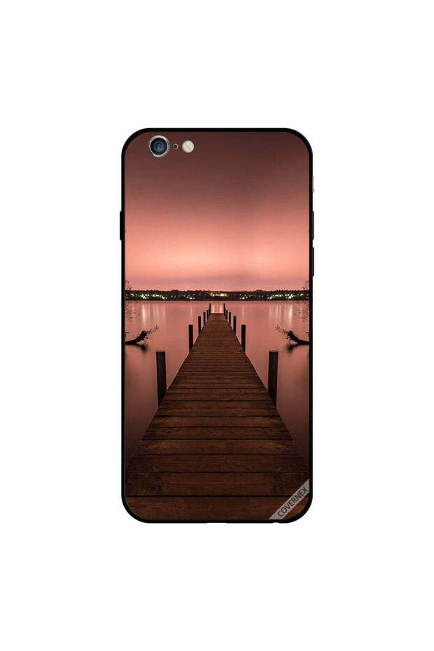 غطاء حماية لجهاز iPhone 6s بتصميم "مسار إلى البحر مساءً"
