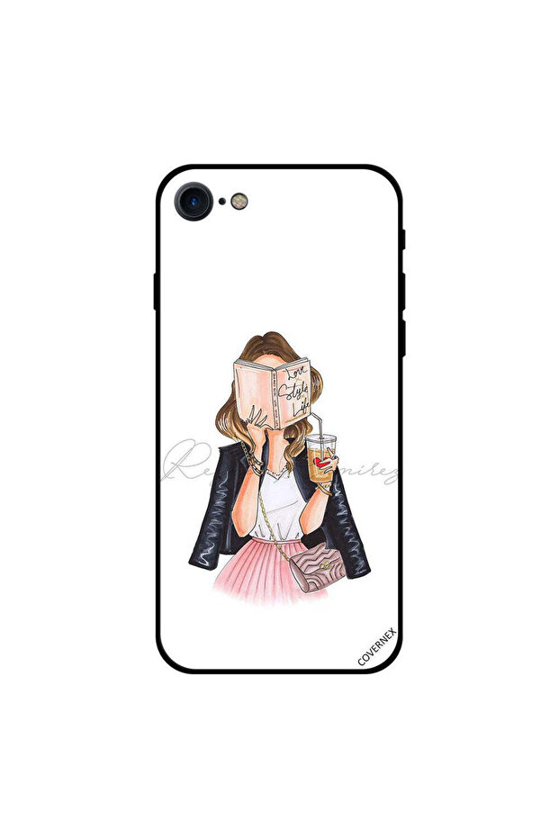 غطاء حماية لجهاز iPhone 7 - قراءة وحب وأسلوب حياة