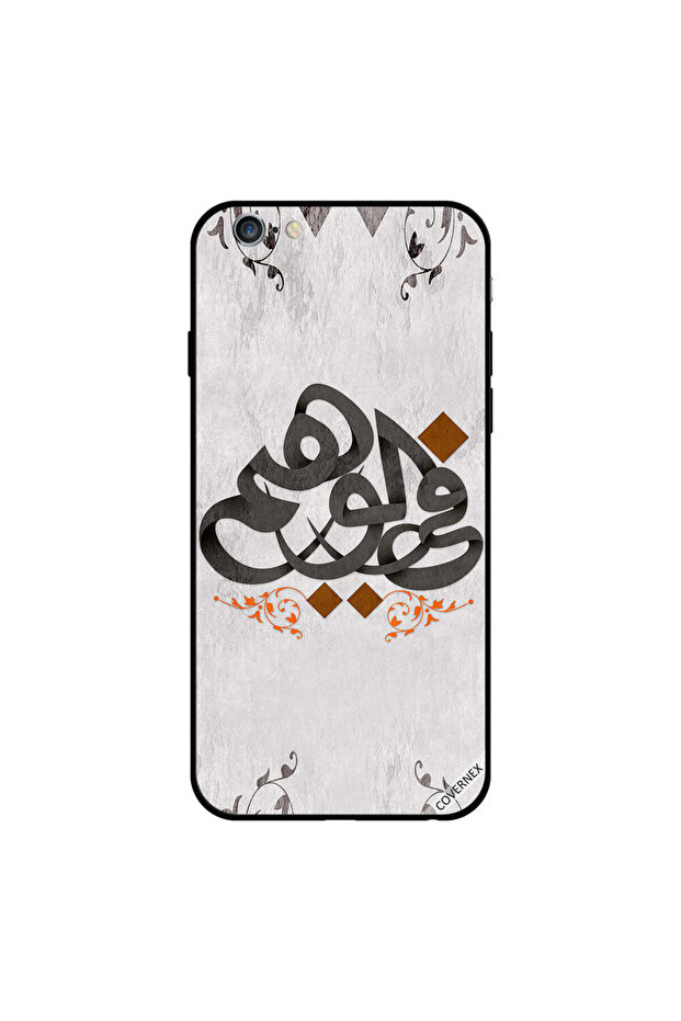 غطاء حماية لجهاز iPhone 6s Plus باللون الوهمي باللغة العربية