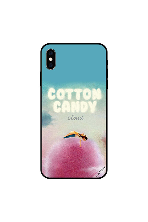 غطاء حماية iPhone XS - حلوى القطن