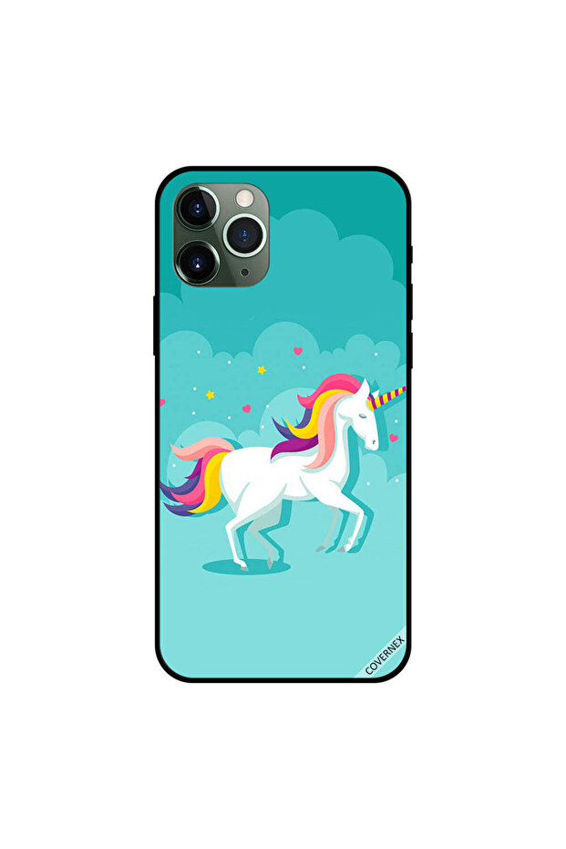 غطاء حماية لجهاز iPhone 11 Pro Max بتصميم وحيد القرن