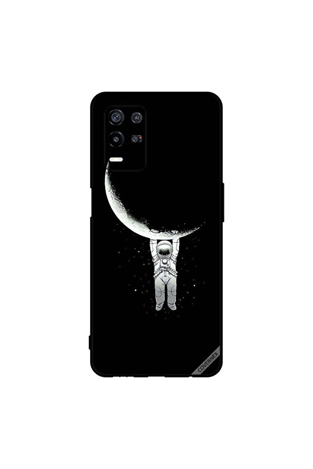 غطاء حماية لهاتف Oppo K9x معلق على القمر