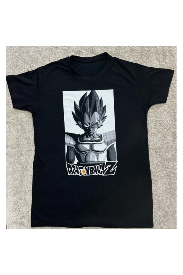 Anime Print Unisex Men's T-Shirt Dragon Ball Z Kamehameha