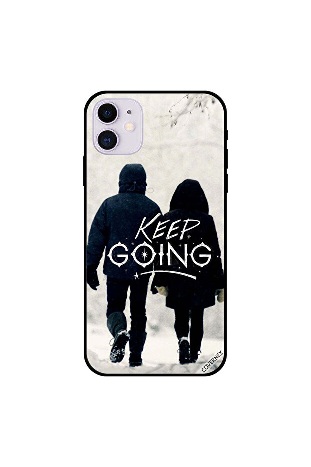 iPhone 11 Case Cover Keep Going - 1