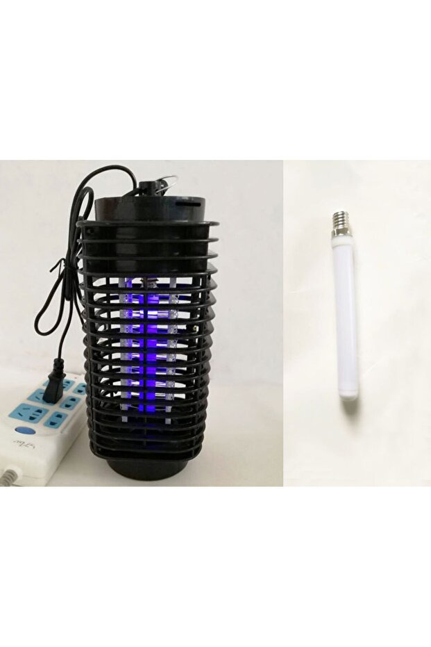 Indoor Fly & Mosquito Bug Zapper Lamp ABS Material Electrical Power Source Solid State Mice Repeller - 5