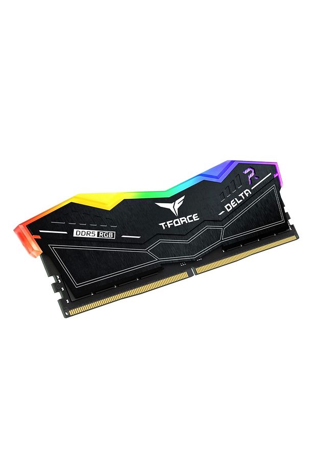 Teknoteg - T-force Delta Rgb Black 32gb 2x16gb 5600mhz Ddr5 Cl38 Gaming Ram (ff3d532g5600hc38gd - 1