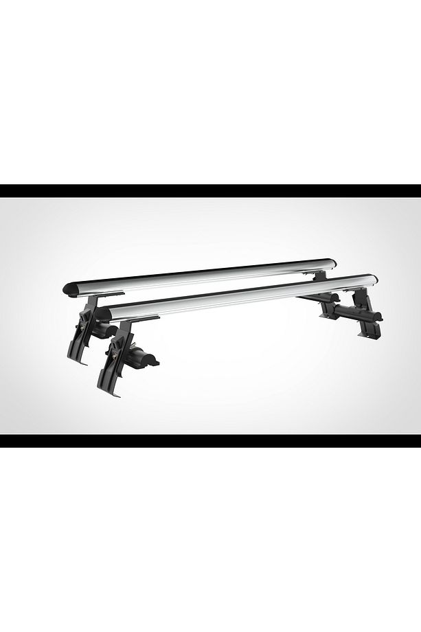 Pro Oluksuz Universal Ara Atkı Portbagaj ve Sepet İçin Uyumlu Siyah 120 CM - 6