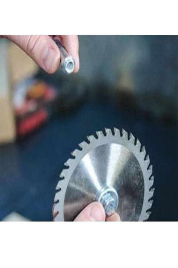 Matkapta Kullanmak İçin Daire Testere Aparatı Kesici Diskleri ve 3 Adet Disk - 4