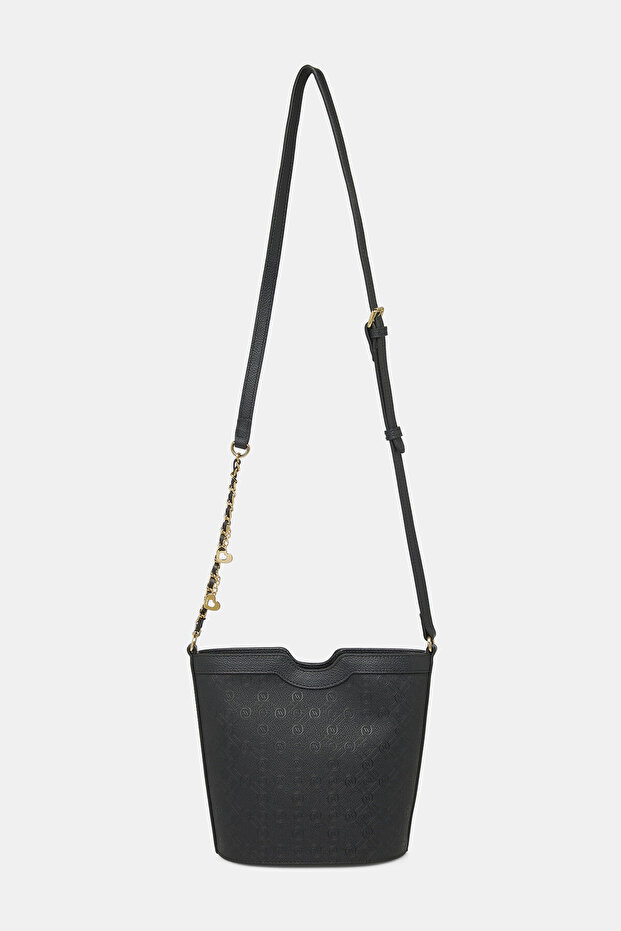 SİYAH MONOGRAM ÇANTA - 2