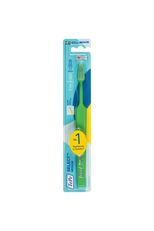 Periuță de dinți Tepe Select Medium, Ergonomică - 1