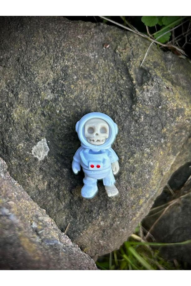 Astronot İskelet Oyuncak - Uzayın Gizemli Kaşifi!👨‍🚀💀🚀3D Hareketli Organik Model - Orta Boy - 4