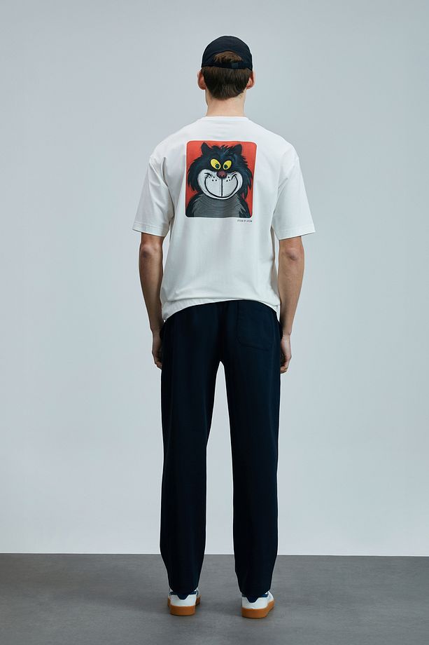 LUFİAN Nımbus Modern Grafik T- Shirt 20251 - 6