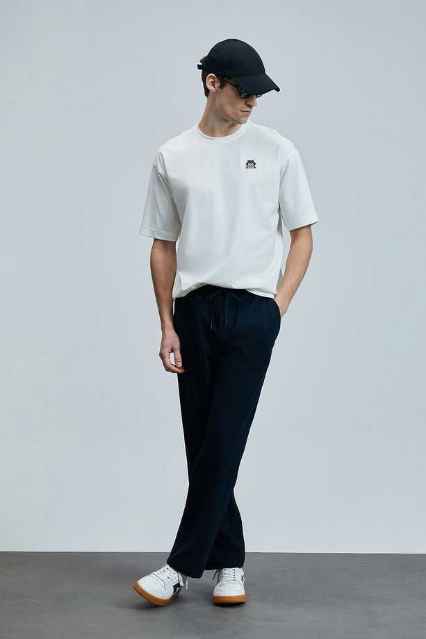 LUFİAN Nımbus Modern Grafik T- Shirt 20251 - 4