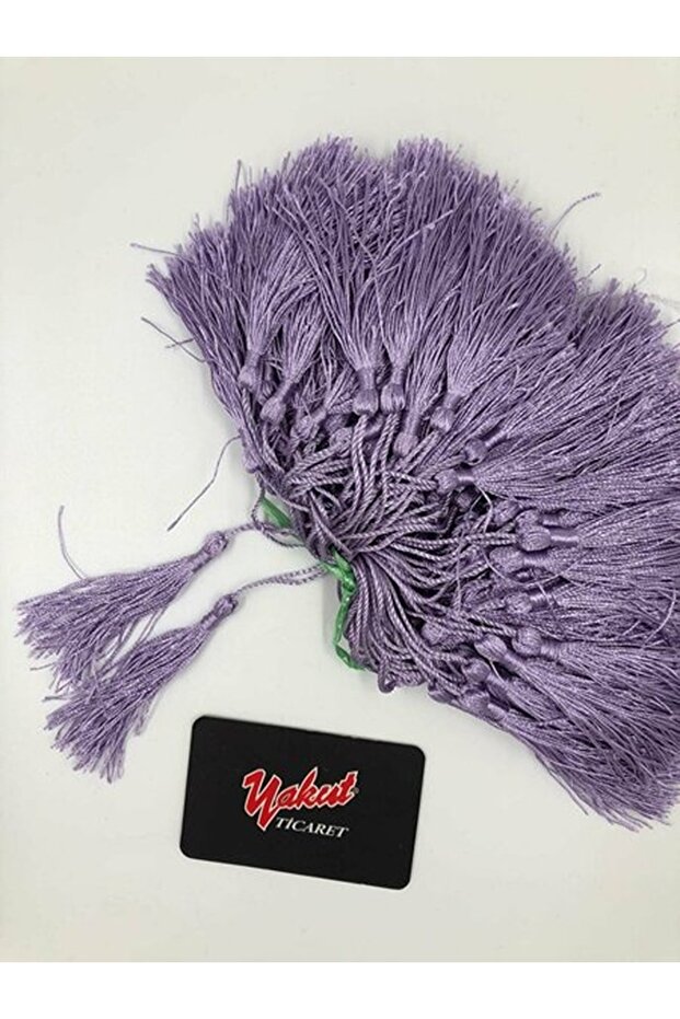 Tassel Silky Handmade Soft Handcrafted Mini Tassels Bookmark Ornament Tassels 100Pcs