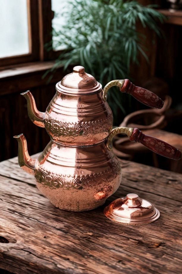 Bakır Çaydanlık - 2